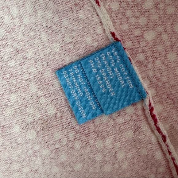 J. McLaughlin pink and white spotted cardigan sweater XS - Picture 5 of 6